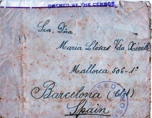 Sobre de la carta